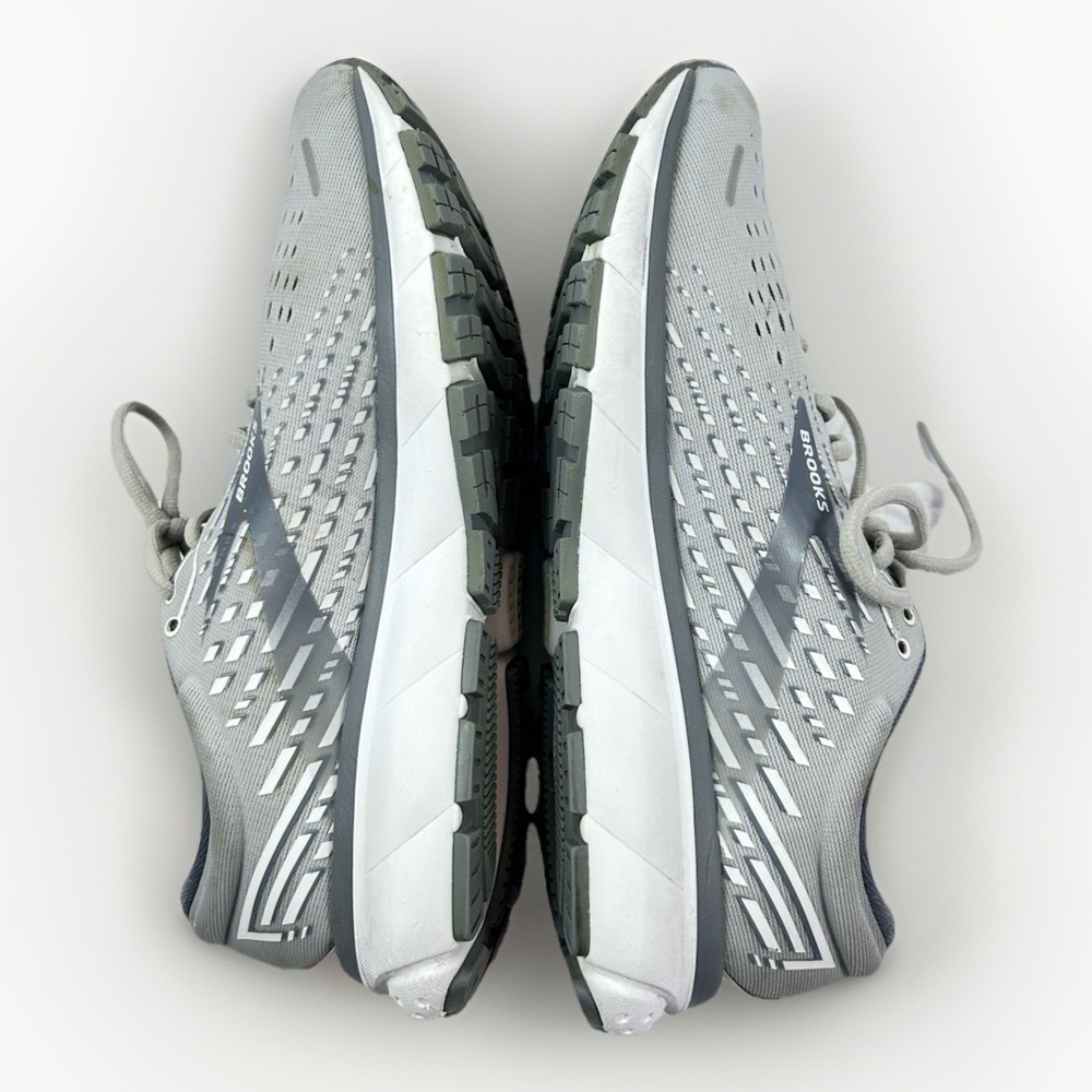 Brooks Gray Ghost 13 Running Athletic Shoes Sneakers Women's Size 9.5 Gray - Picture 7 of 16